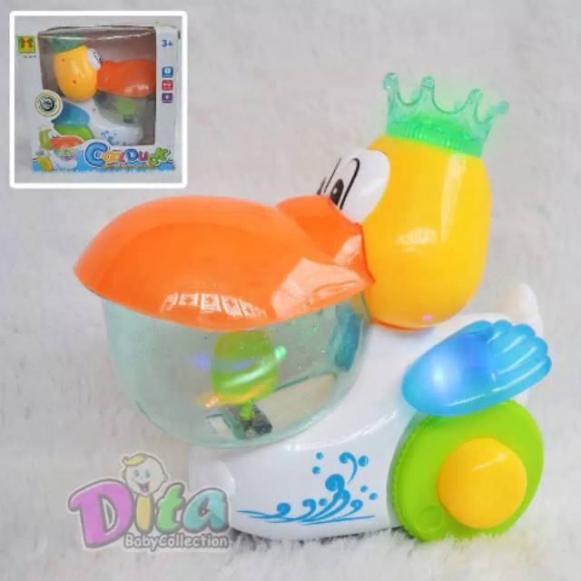 Mainan cool Duck bebek bebek Lampu