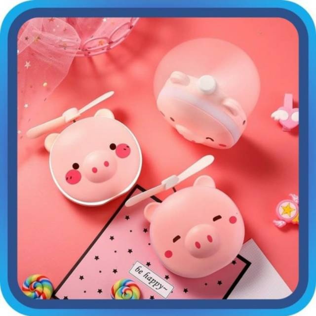 Kipas Angin mini Genggam Tangan Travel Portable/Kipas Angin Kecil Sanrio Kuromi Cinamoroll Bunga