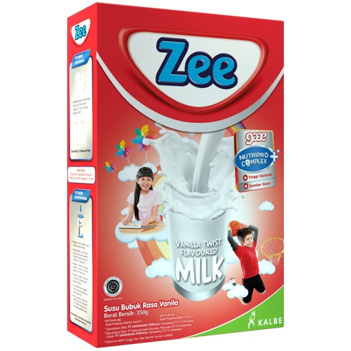 

Zee Susu Bubuk Instant Vanilla Twist 350G