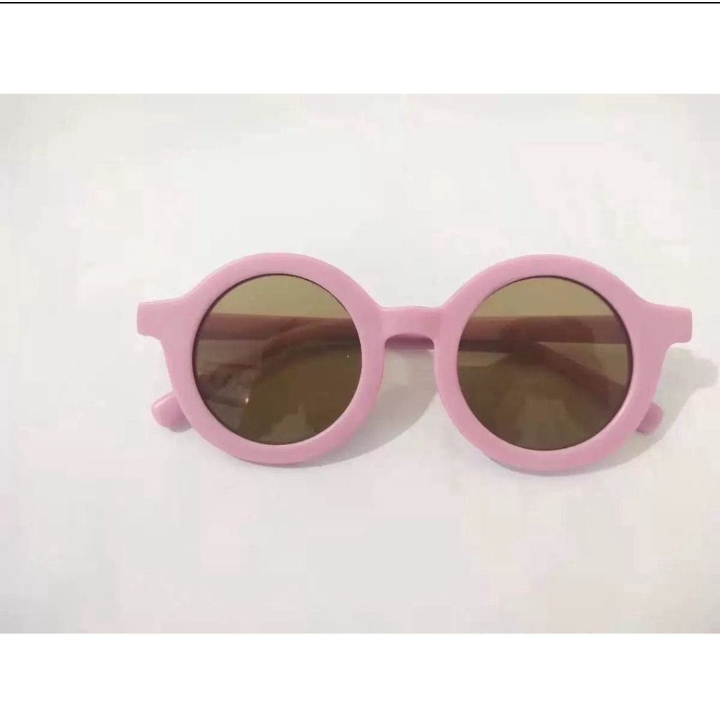 KACAMATA ANAK Kacamata Hitam Untuk Bayi Usia 0-8 Tahun Kacamata Anak/Bayi TOSERBA-Doff-Ungu