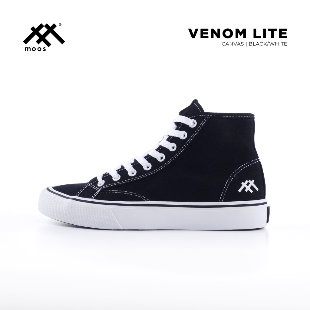 Moos Footwear Hi Venom Lite Black/White