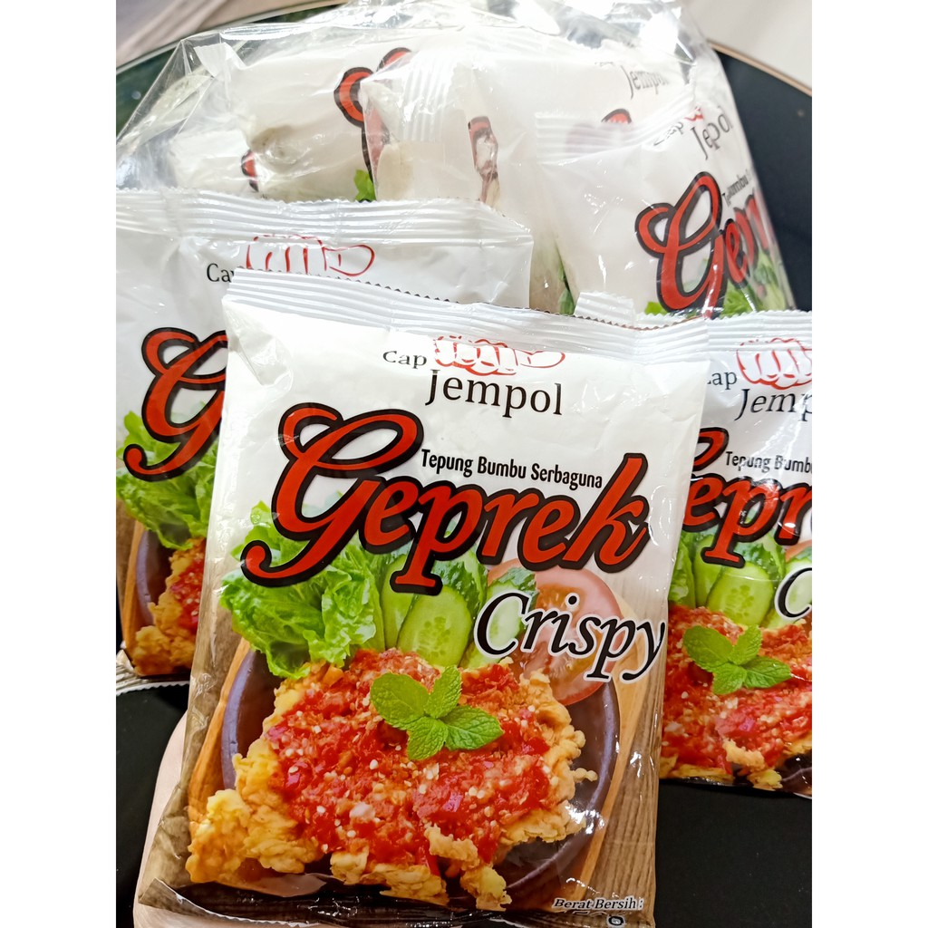 

TEPUNG GEPREK CRISPY BERBUMBU ENAK (MINIM BELI 3, BISA CAMPUR)