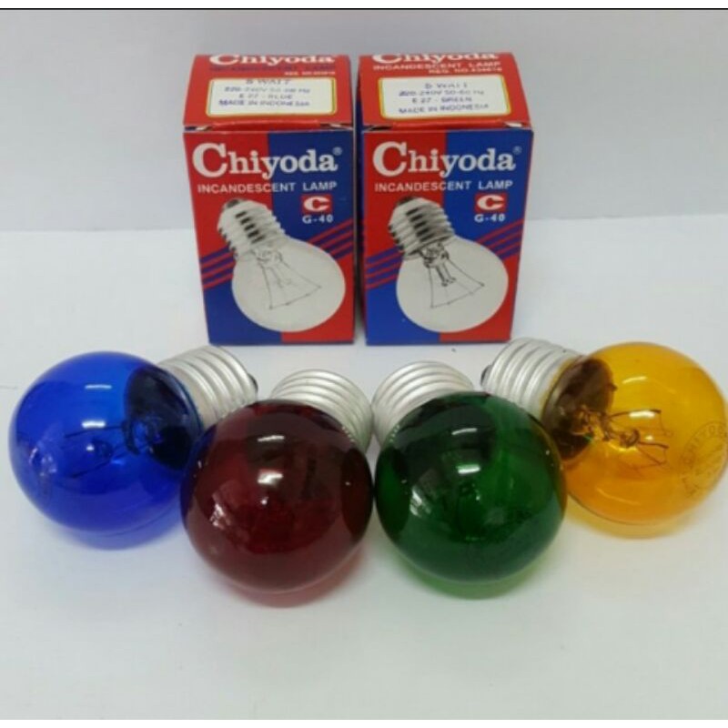LAMPU DOP PIJAR WARNA CHIYODA 5 WATT
