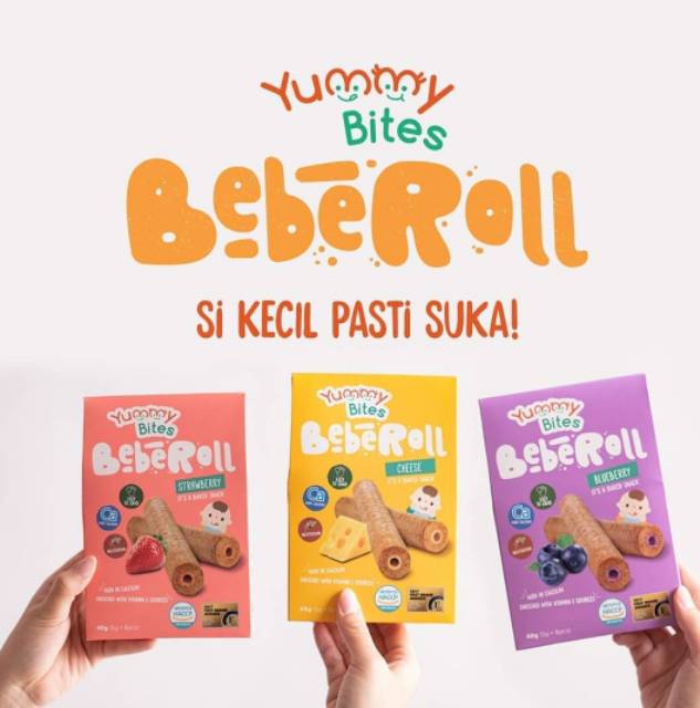 Yummy bites beberoll - Snack Anak/Makanan anak/cemilan anak best seller