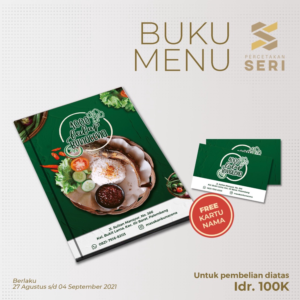 Jual Cetak Buku Menu Custom Hardcover Untuk Restaurant Cafe Kedai Warung Dll Indonesia Shopee