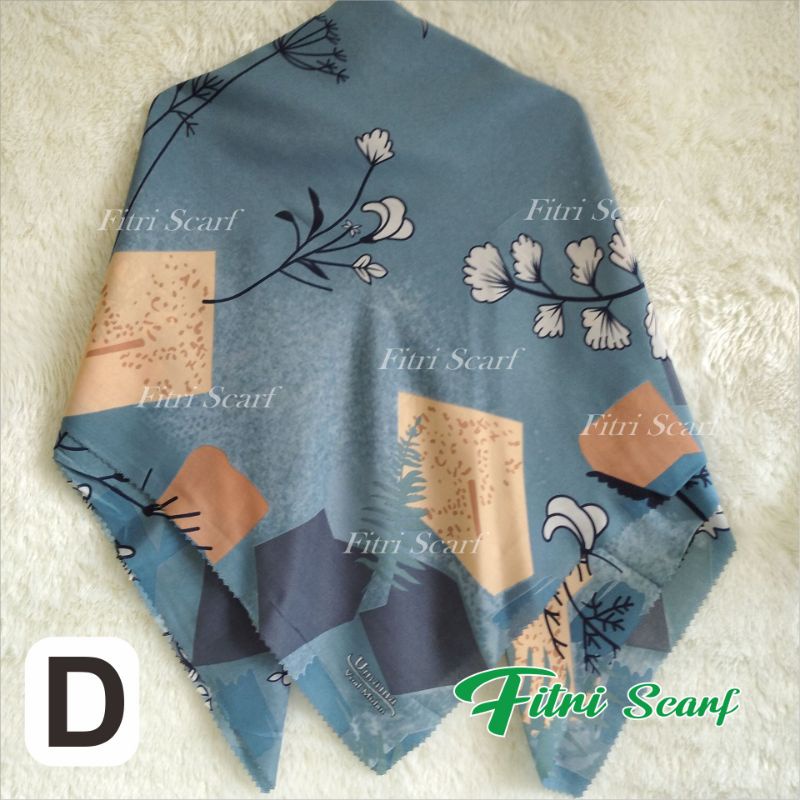 Jilbab PILIH WARNA PILIH MOTIF UMAMA LASER Hijab Kerudung Krudung Segi Empat Motif MULAN D4 119-D