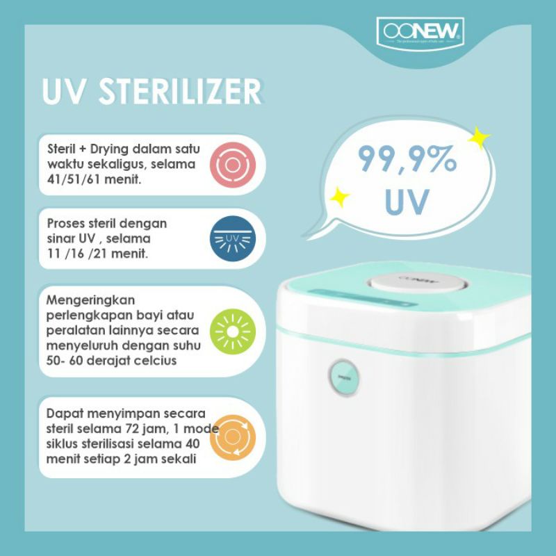 OONEW 2in1 UV Sterilizer with Dryer