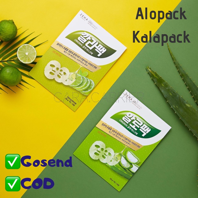 [READY] KEMASAN BARU Alopack &amp; Kalapack PLUS Cerapack cicapack SHEETMASK MASKER korea easybeauty easy beauty easybeaute