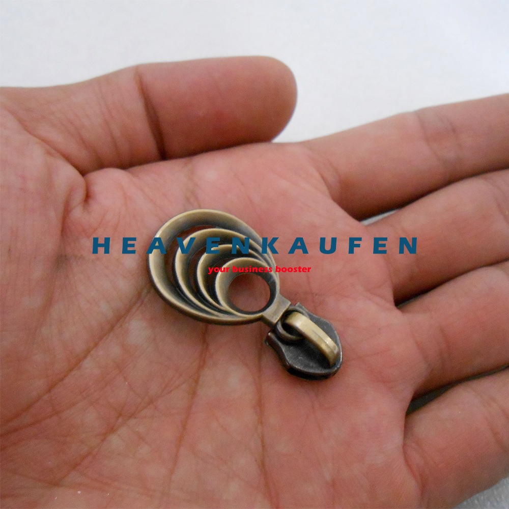 Kepala Resleting Zipper Head No 5 ATG Bakar Kode AAO