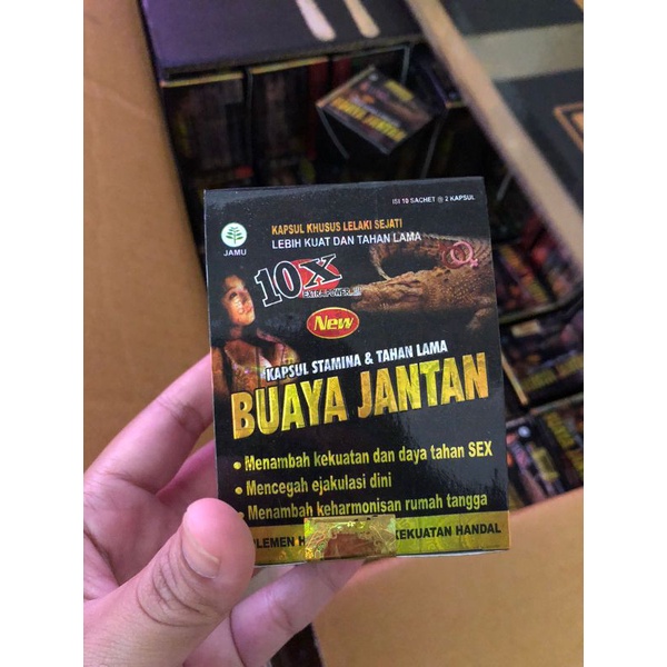 BUAYA JANTAN kapsul original