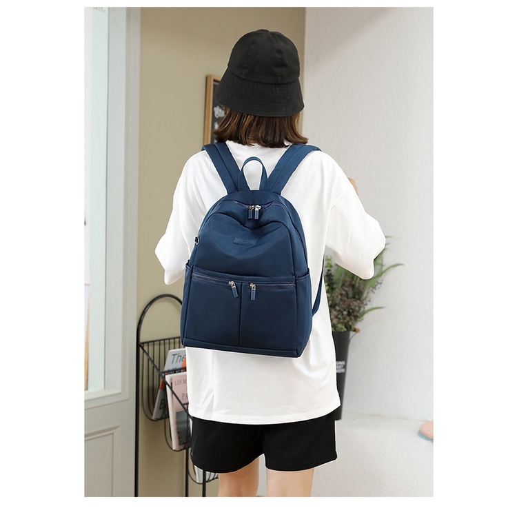 Tas Ransel Wanita Backpack Tas Punggung Tas Sekolah Kuliah Laptop CF010