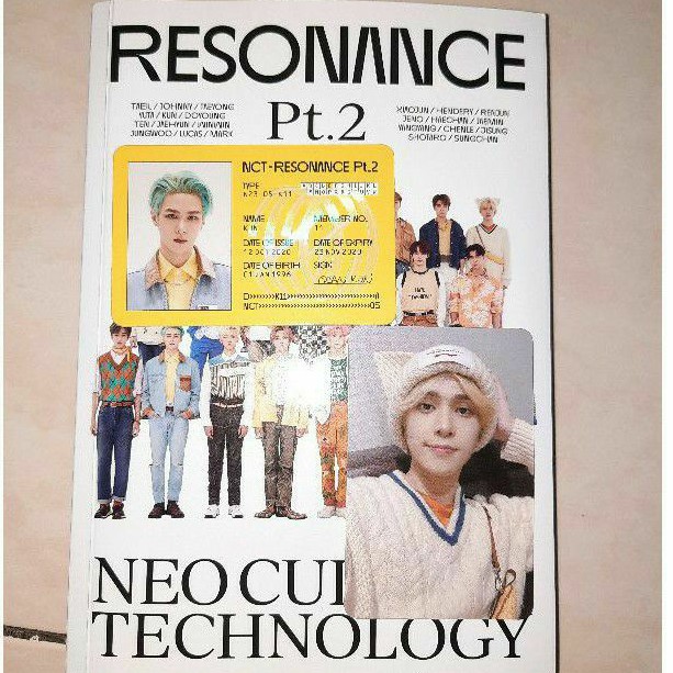 Photocard Hendery,Id Card Kun Departure