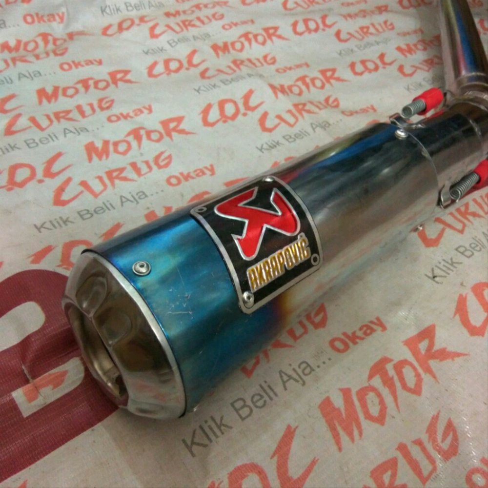 KNALPOT RACING KOLONG UNDERBONE JUPITER Z VEGA R ZR  PELA bac 91