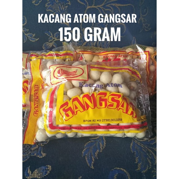 kacang atom kacang shanghai GANGSAR 150 gram