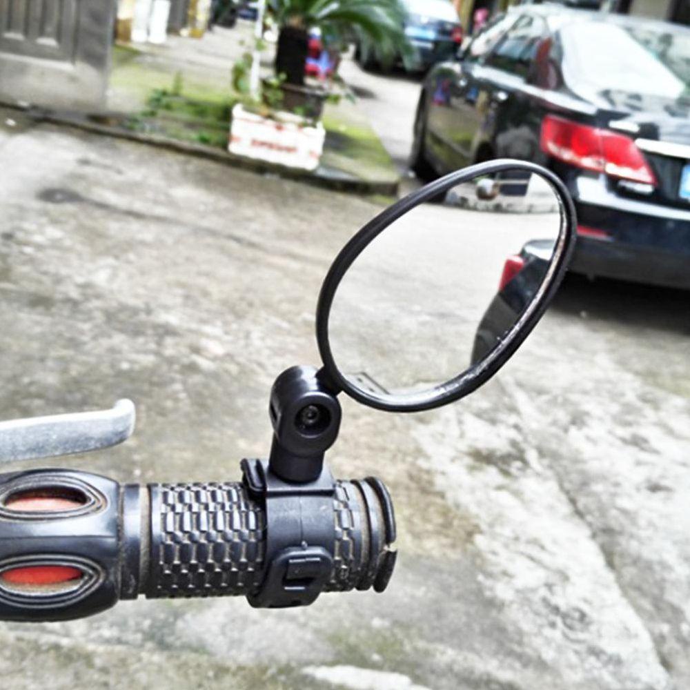 AUGUSTINA Spion Universal Gunung Jalan Sepeda Motor Stang Sepeda Adjustable Bersepeda 360putar Berkendara Safety Mirror Bicycle Mirror