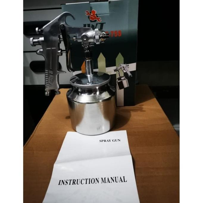 IWT SAGOLA SPRAYGUN F75S Spray Gun / Semprotan Cat Tabung Bawah F75S Termurah
