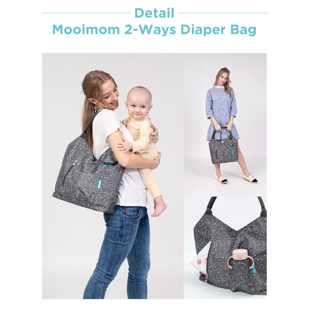 MOOIMOM TOTE DIAPER BAG - A91801