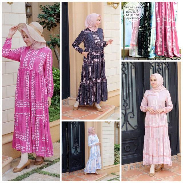 SADIYAH HOMEY DRESS