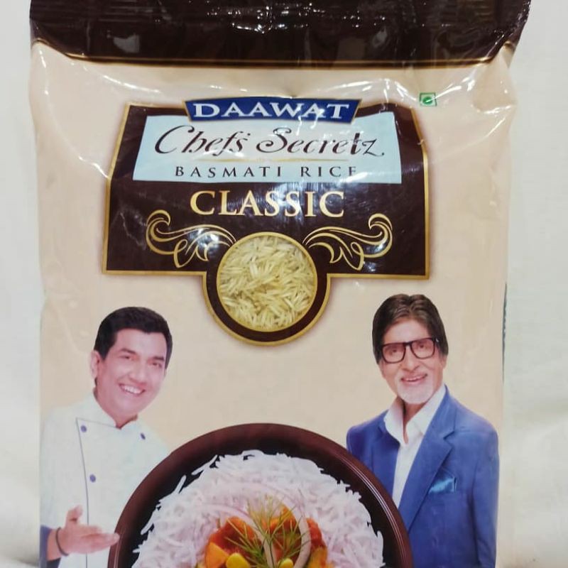 

Daawat Chef Secrate Basmati rice 5kg