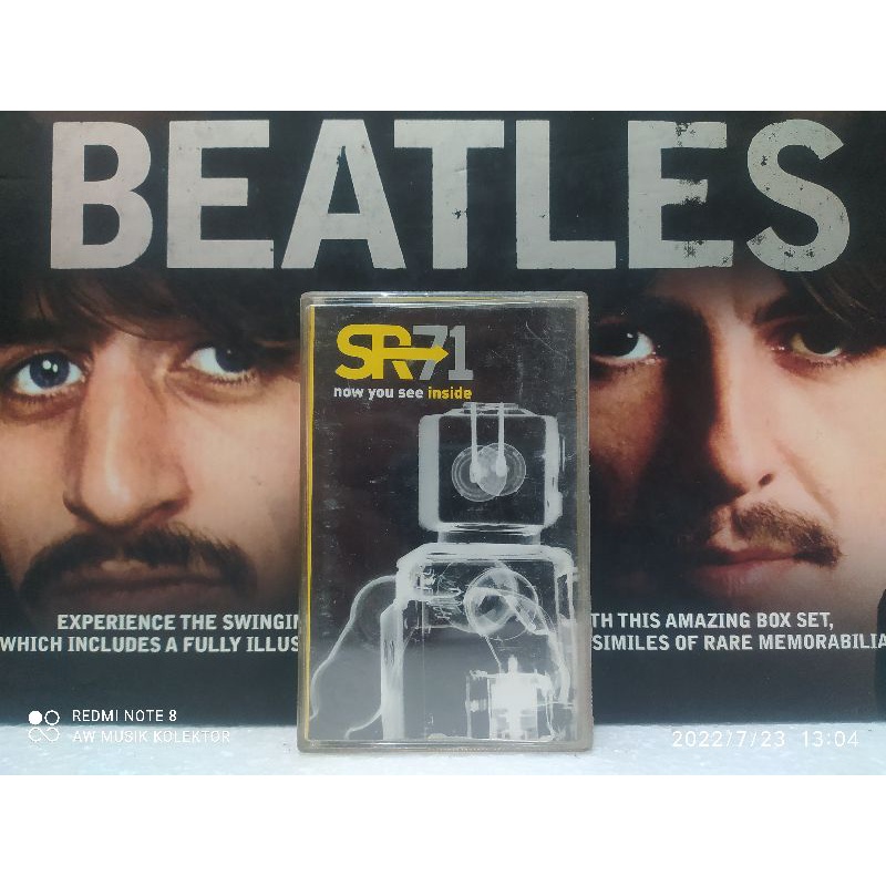 Kaset Pita : SR71 - NOW YOU SEE INSIDE.