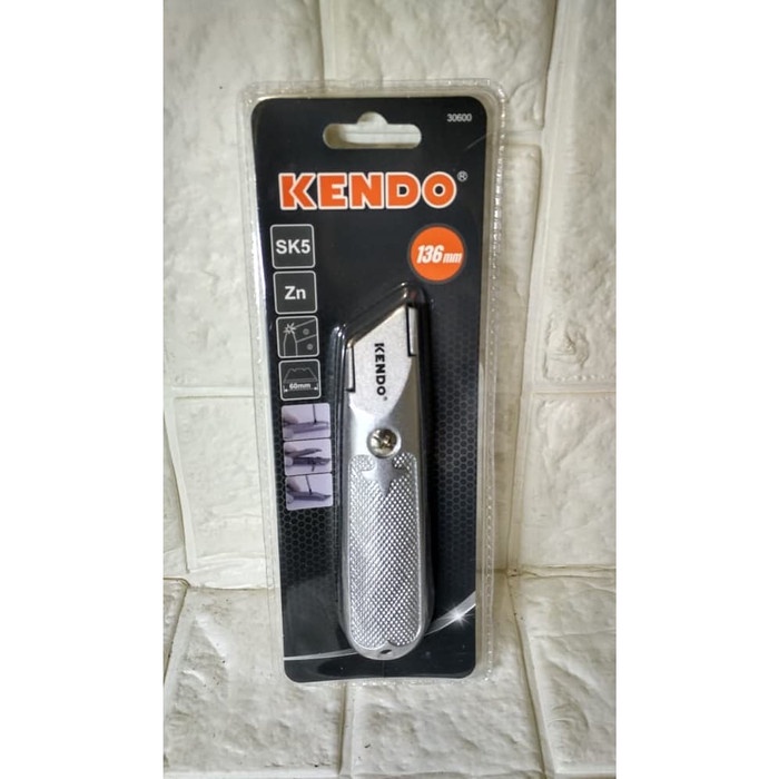 

Nikmati Kendo Utility Knife 136 Mm / Cutter Besar Kendo Terlaris
