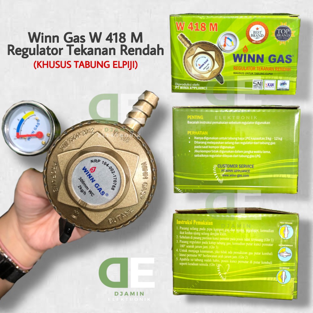 REGULATOR WINN GAS - REGULATOR LPG, ELPIJI