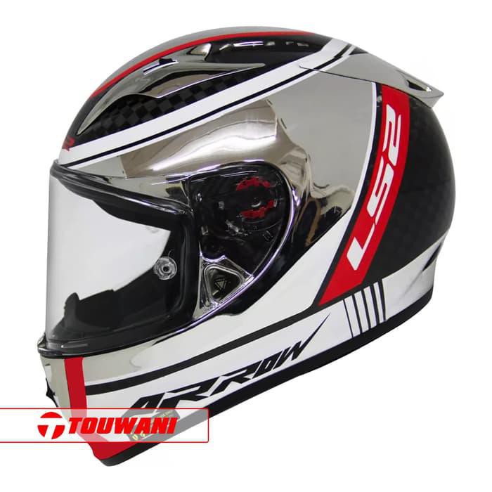 HELM LS2 FF323 ARROW C EVO INDY CARBON CHROME