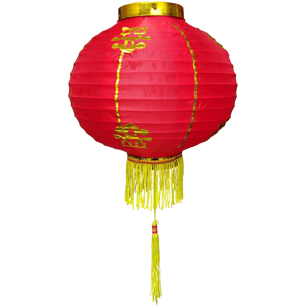 Jual Lampion Kain Imlek Merah / Lampion Sincia / Dekorasi Imlek