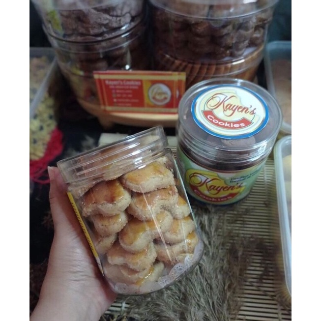 Jual Kue Kering Kayens Cookies Kue Kacang Toples Jar G Indonesia Shopee Indonesia