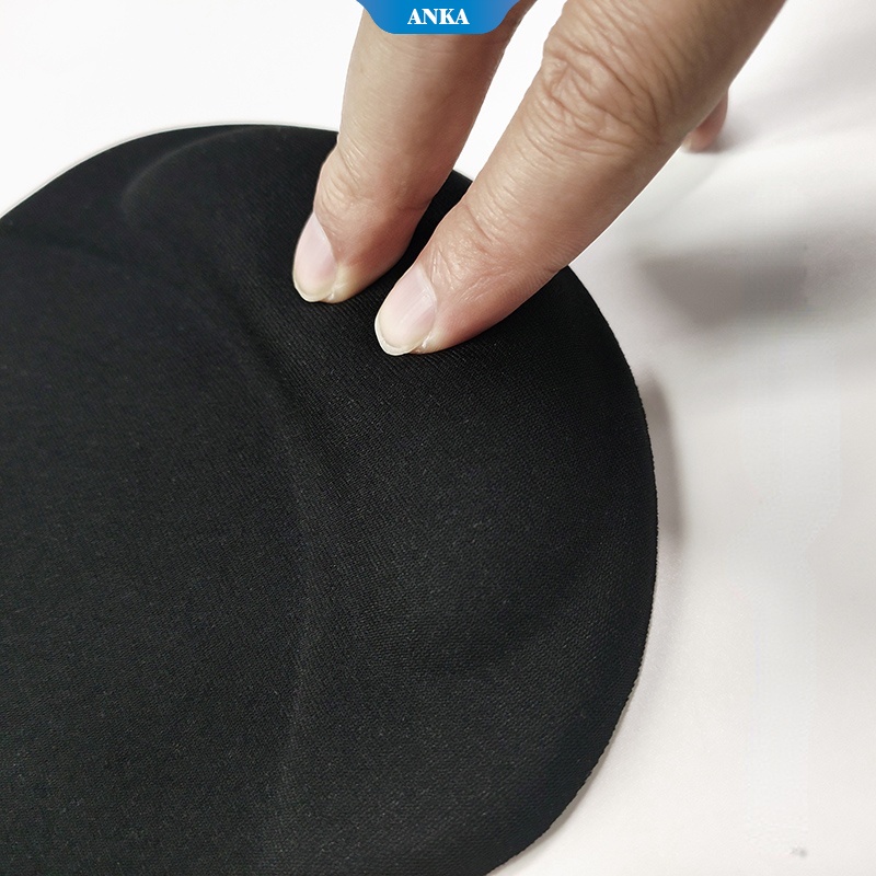 Sederhana warna solid memori silikon pergelangan tangan mouse pad kantor sandaran tangan pergelangan tangan pad