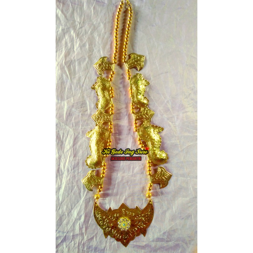 Kalung Gajah Minung/ Kalung Pengantin Lampung/ Kalung Tari Palembang Jambi