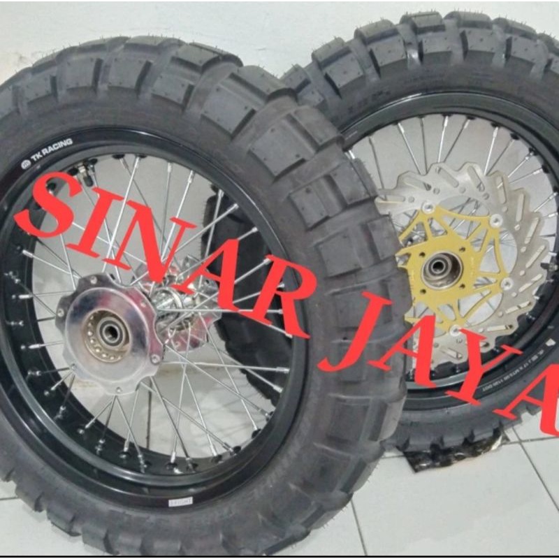 sepaket velg tk ring 17 fullset ban shinko ninja 250 fi z250 ninja karbu dll