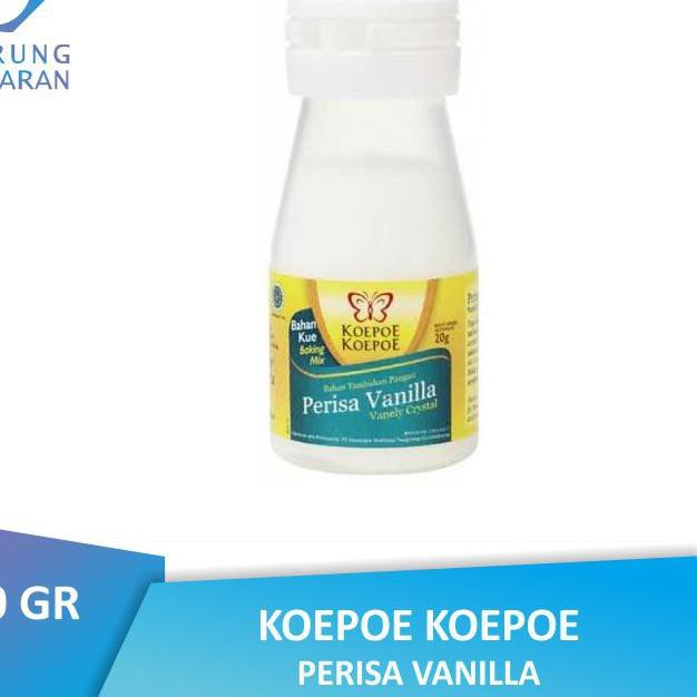 

(MX118) [BTL] Koepoe Koepoe Perisa Vanilla 20GR | Vanili | Vanilli | Vanely