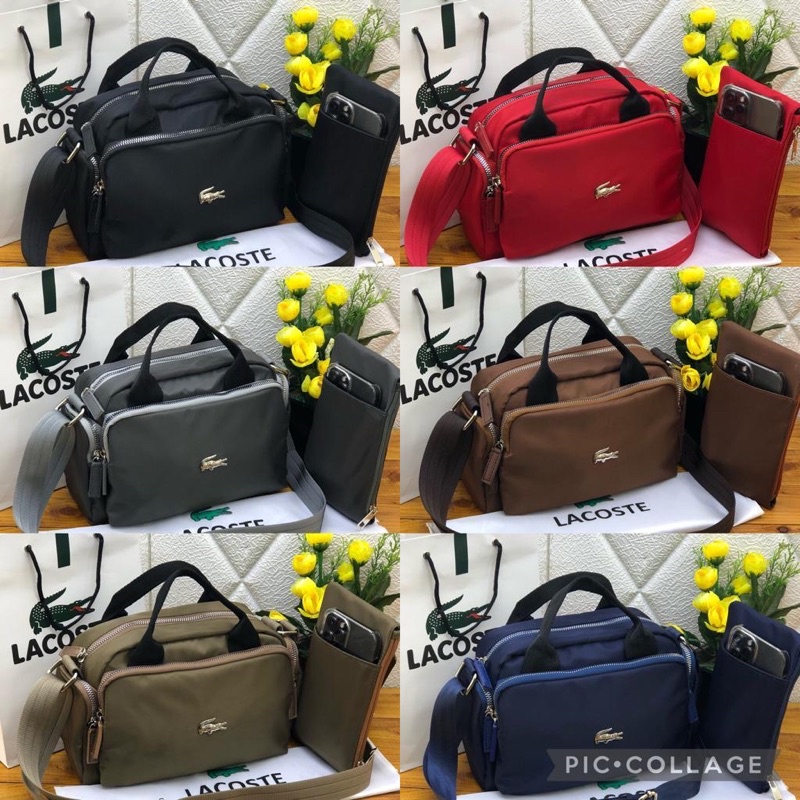 tas slempang 4 ruang nylon free pouch uk  24x16 kode 92-01