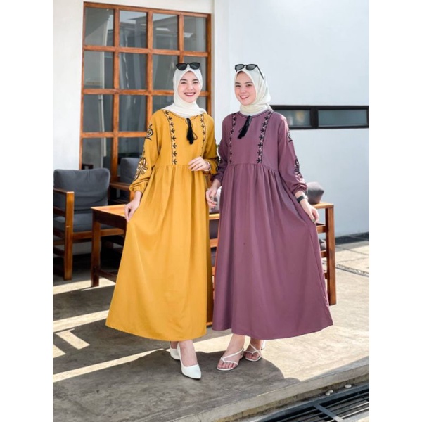 JASMINE DRESS BORDIR