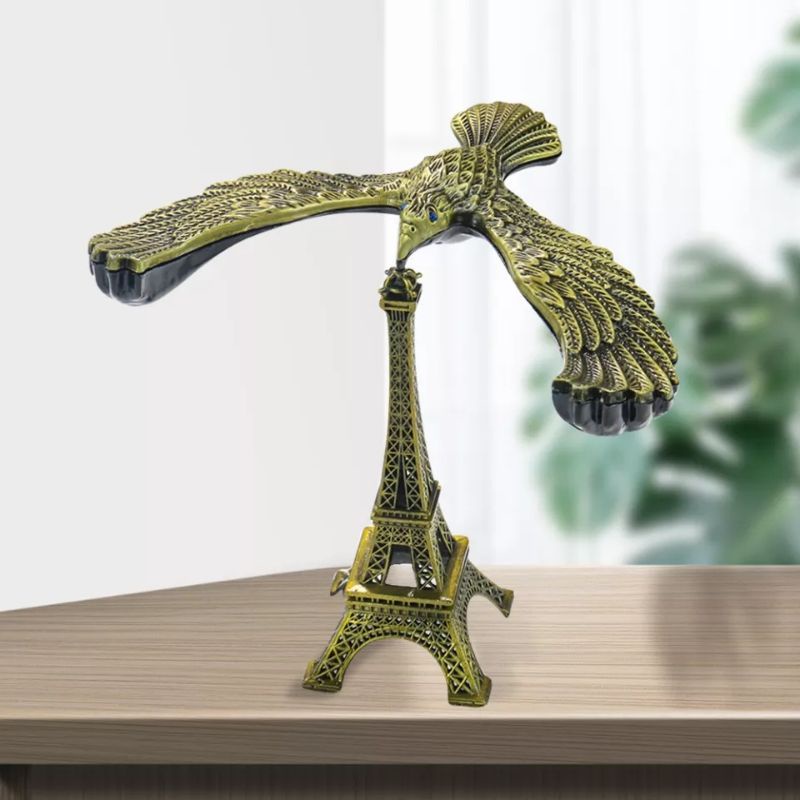 Pajangan miniatur menara eiffel balance eagle paris souvenir