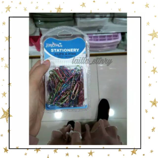 ❤Paper Clip Metalic || Clips & Pins || Pembatas Buku || ••• From MR. DIY ❤Stationery ~