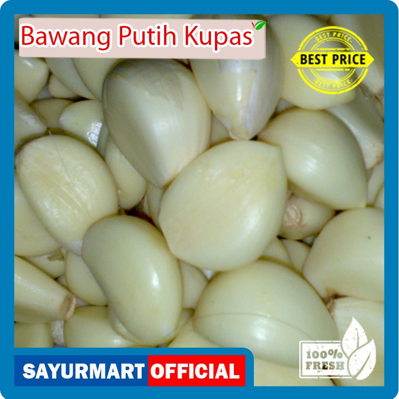 

Bawang Putih Kupas 100 gr [0,1 kg]