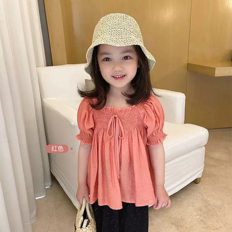 BEFAST - ZTL OOTD Setelan Anak EXIE / SET ANAK AISHI / Pakaian Setelan Anak Perempuan / Oneset kekinian Anak-Anak Perempuan / Fashion Anak Trendy / Set Atasan Lengan Pendek Karet / OOTD Casual Anak-Anak / Terbaru 2022