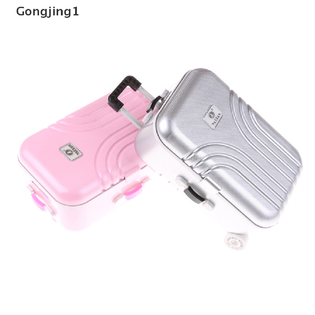 Gongjing1 Set Mainan Tas Koper Travel Untuk Boneka American Girl 18 &quot;