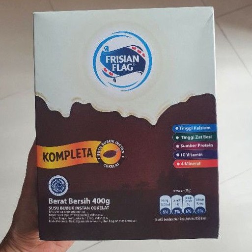 

Frisian Flag KOMPLETA susu anak 7+ VANILA / COKLAT 400gr