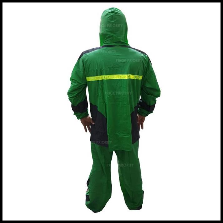 Jas Hujan Setelan Gojek Grab Jaket Celana Elmondo 932 Promo Termurah