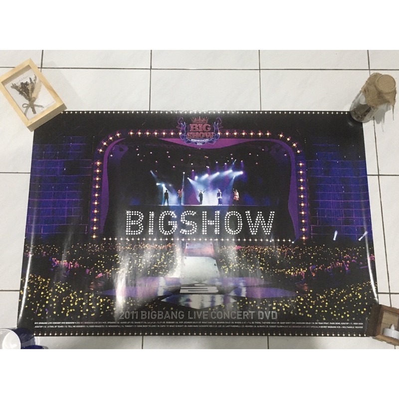 Bigbang Official Poster // Bigbang 2011 Live Concert Bigshow Poster