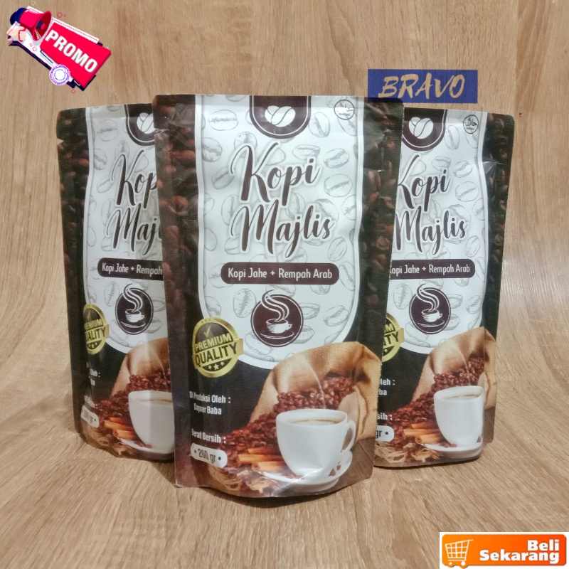 

Kopi MAJLIS 200GR Dengan Kopi Jahe + Rempah Arab 200gr Kopi Jahe Nikmat Kopi MAJELIS Kopi Jahe Rempah Kopi Rempah Arab