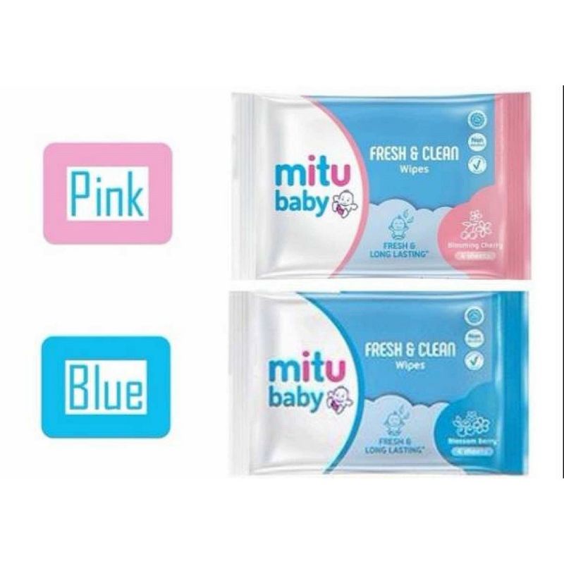 Mitu tissue basah mitu tisu basah baby wipes