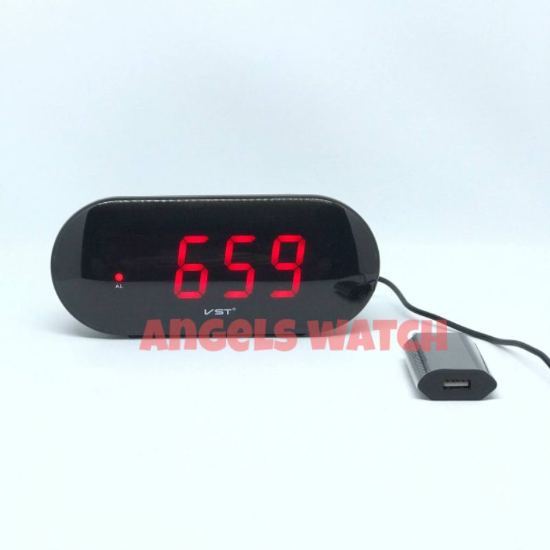 angelswatch jam digital led alarm jam tidur jam digital led murah