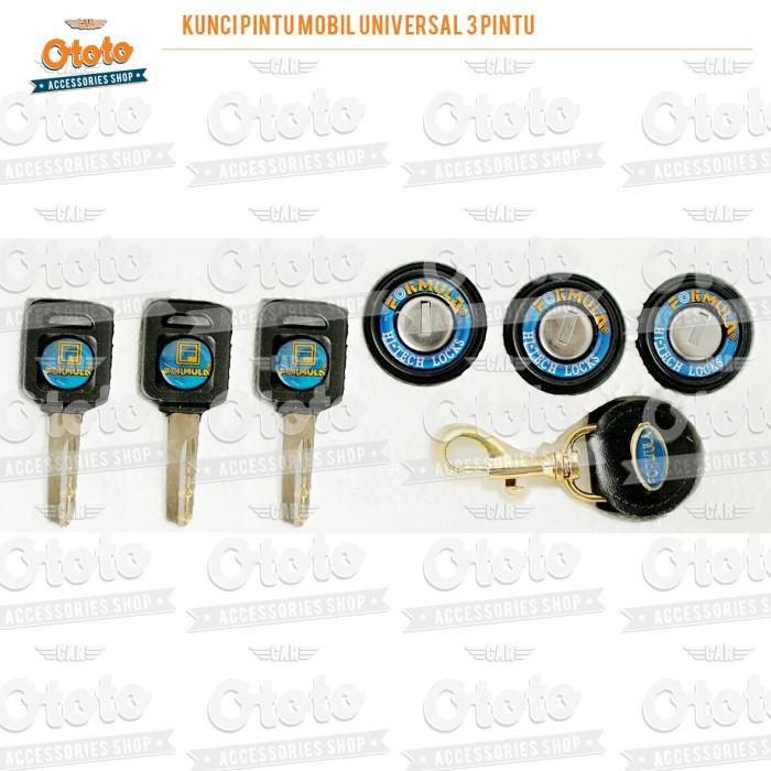 Kunci Pintu Mobil Universal 3 Pintu