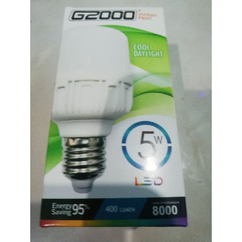 lampu LED G2000 5 Watt