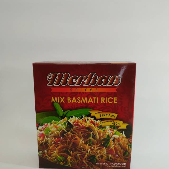 

Merhan mix basmati rice kabsah mandi biryani 450gr