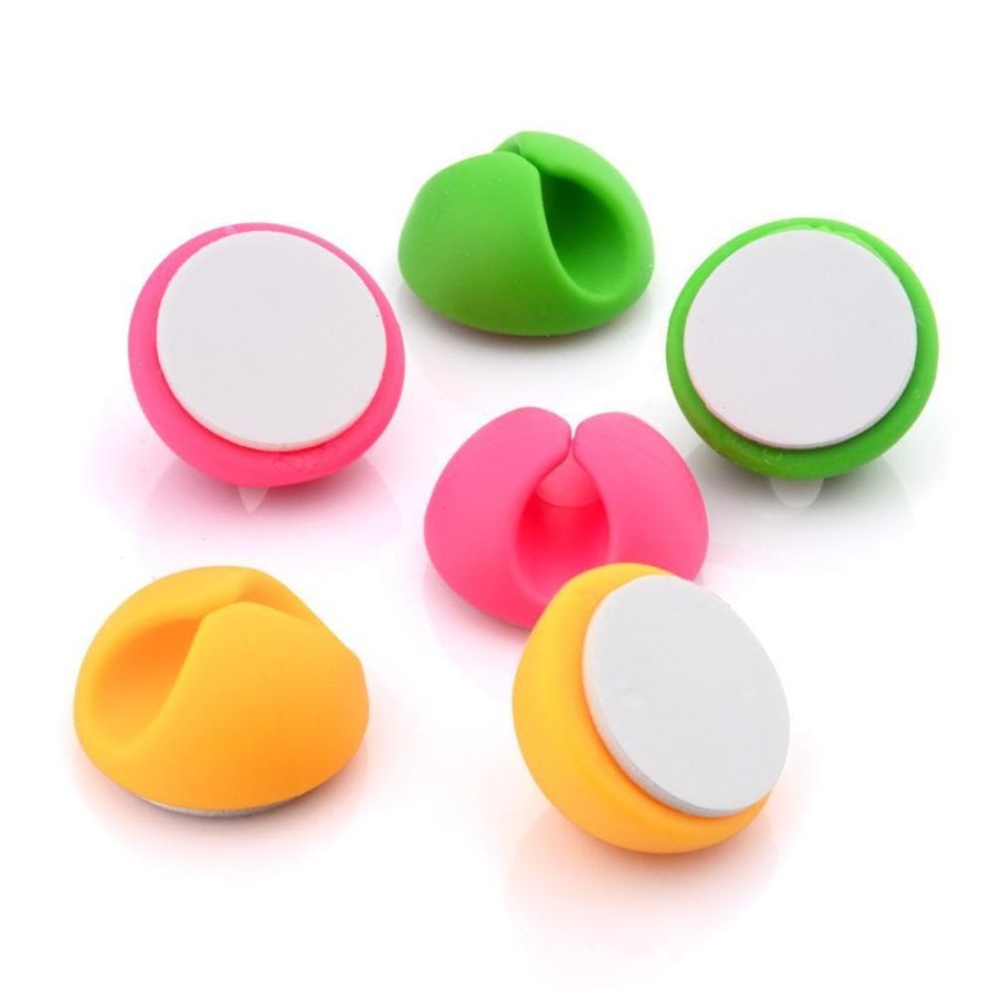 Penjepit Kabel Atau Clip Serbaguna untuk Kabel, Pen dll (isi 6pcs) cc 908